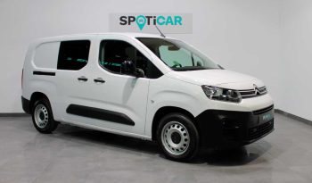 CITROËN BERLINGO Talla XL Coble Cabina BlueHDi 100cv lleno