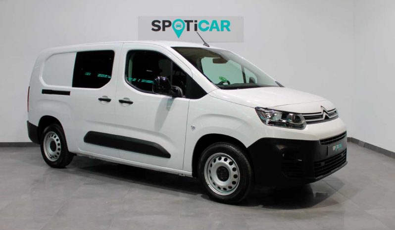 CITROËN BERLINGO Talla XL Coble Cabina BlueHDi 100cv lleno