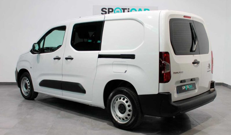 CITROËN BERLINGO Talla XL Coble Cabina BlueHDi 100cv lleno